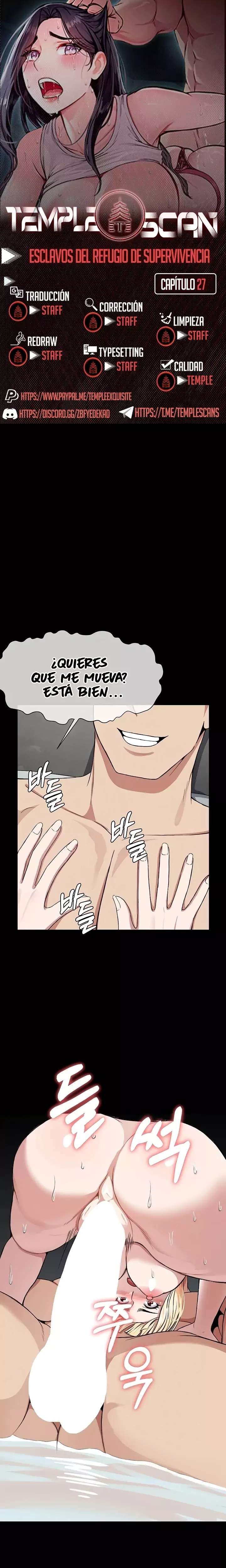 Esclavas del Refugio de Supervivencia Capítulo 27 - Página 1