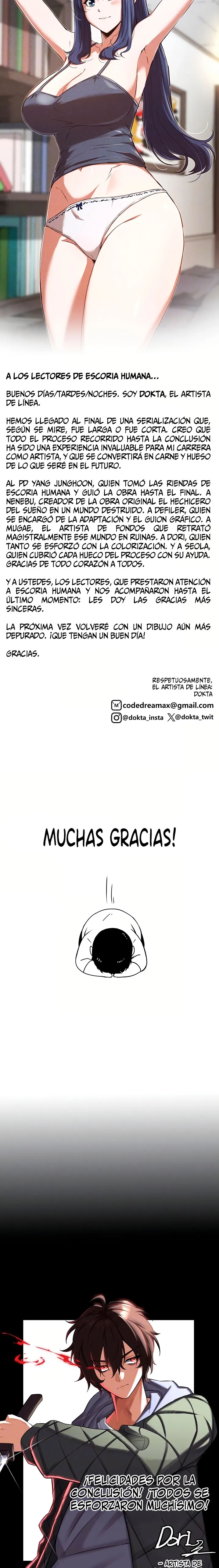 Escoria Humana Capítulo 73.5 - Página 3