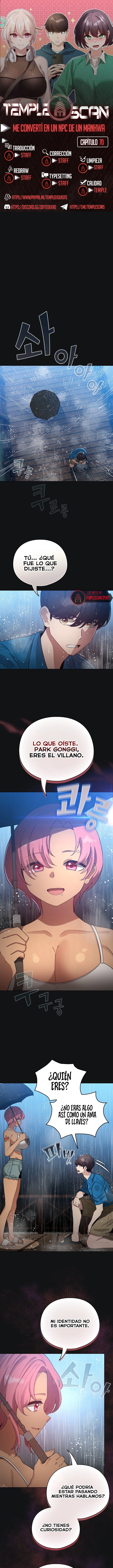 Cómo triunfar en el mundo del cómic Capítulo 70 - Página 1