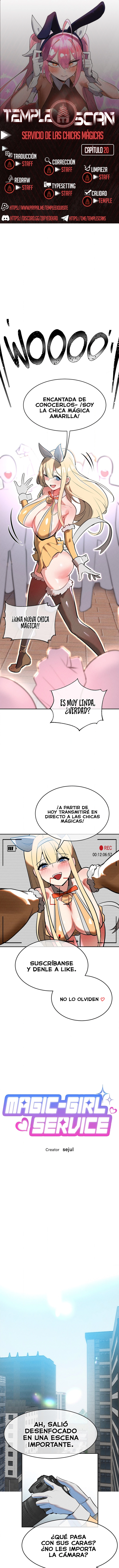 Trabajando con chicas magicas - Sin Censura Capítulo 20 - Página 1