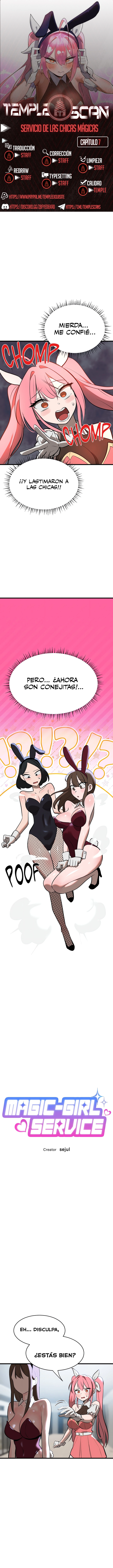 Trabajando con chicas magicas - Sin Censura Capítulo 7 - Página 1