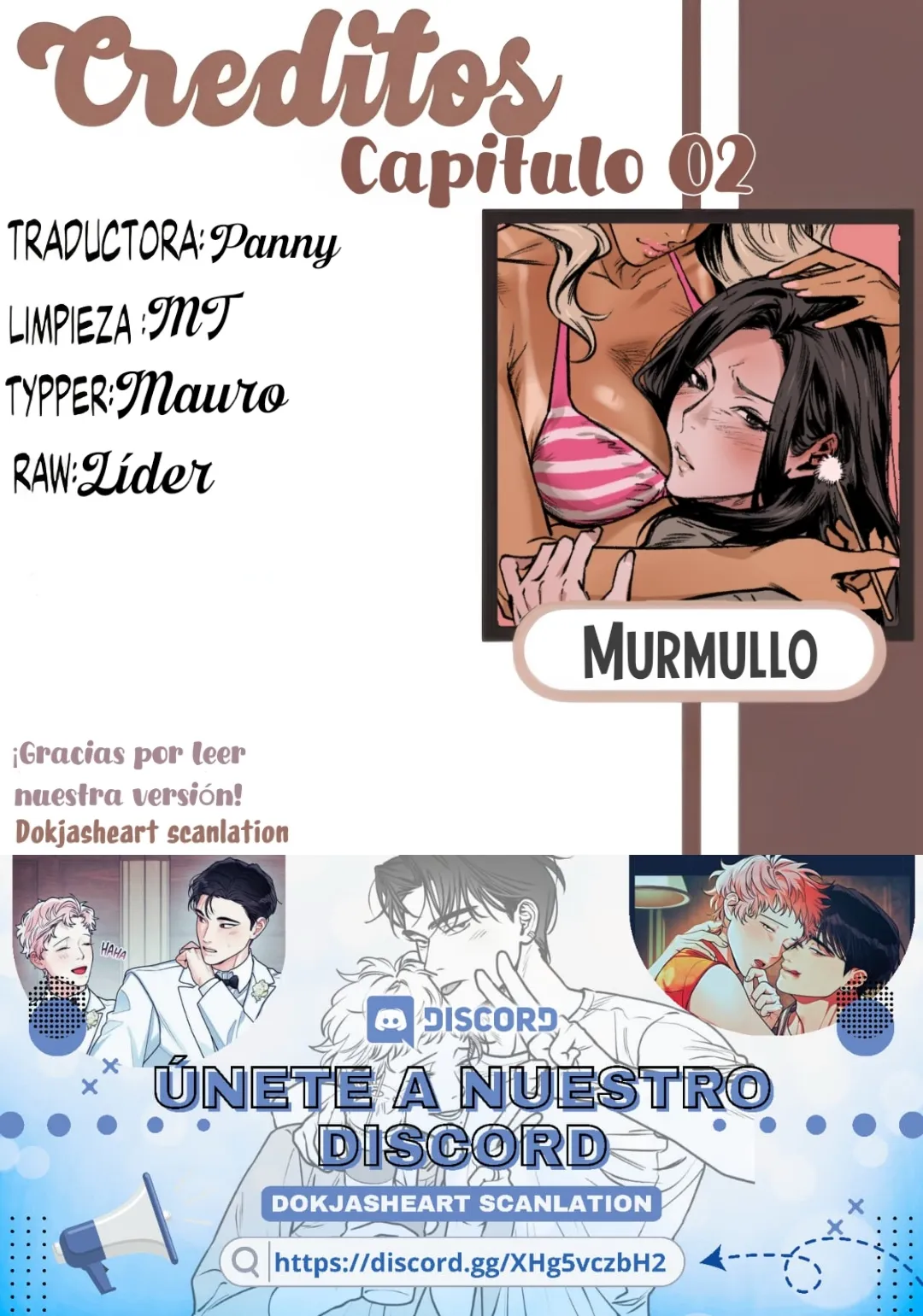 Murmullo Capítulo 2 - Página 1