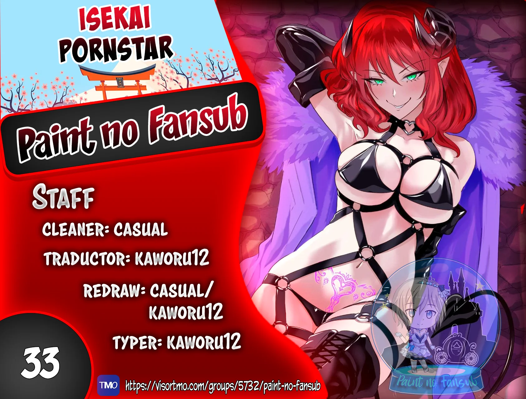 Isekai Pornstar ~Shiru danyuu ga isekai tensei shite ero chishiki furu katsuyo de musou danyuu ni naru hanashi Capítulo 33 - Página 1