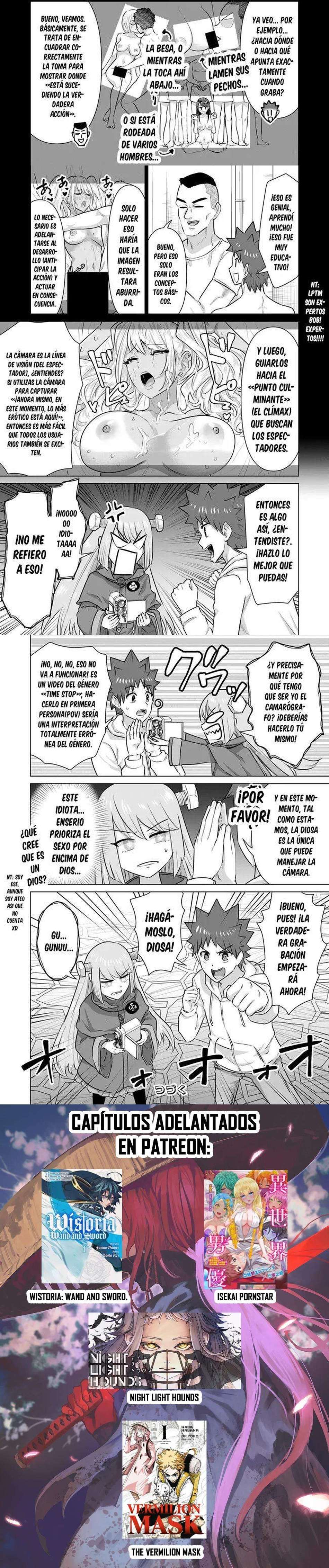 Isekai Pornstar ~Shiru danyuu ga isekai tensei shite ero chishiki furu katsuyo de musou danyuu ni naru hanashi Capítulo 43 - Página 3