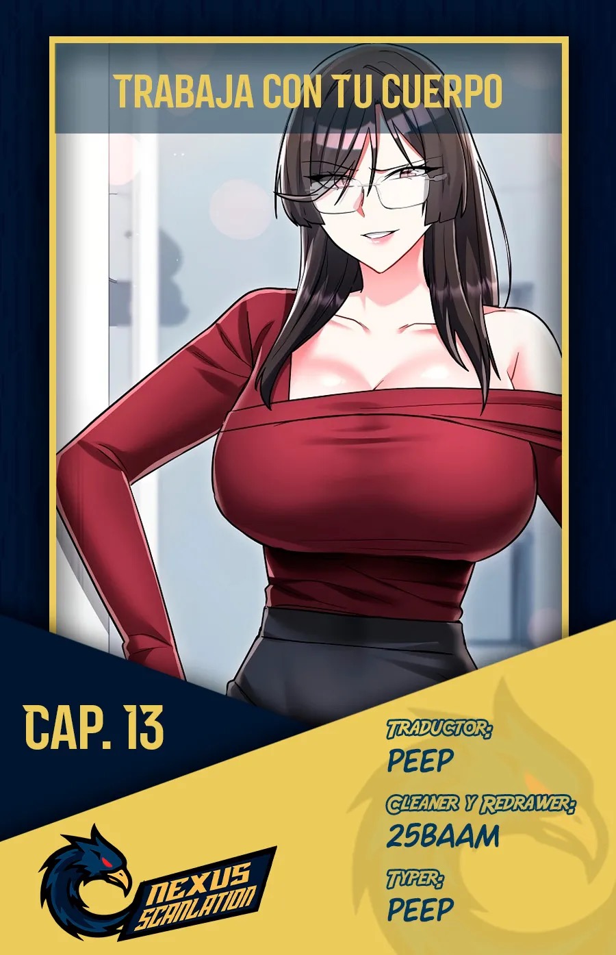 Uso mi Cuerpo para Trabajar Capítulo 13 - Página 1