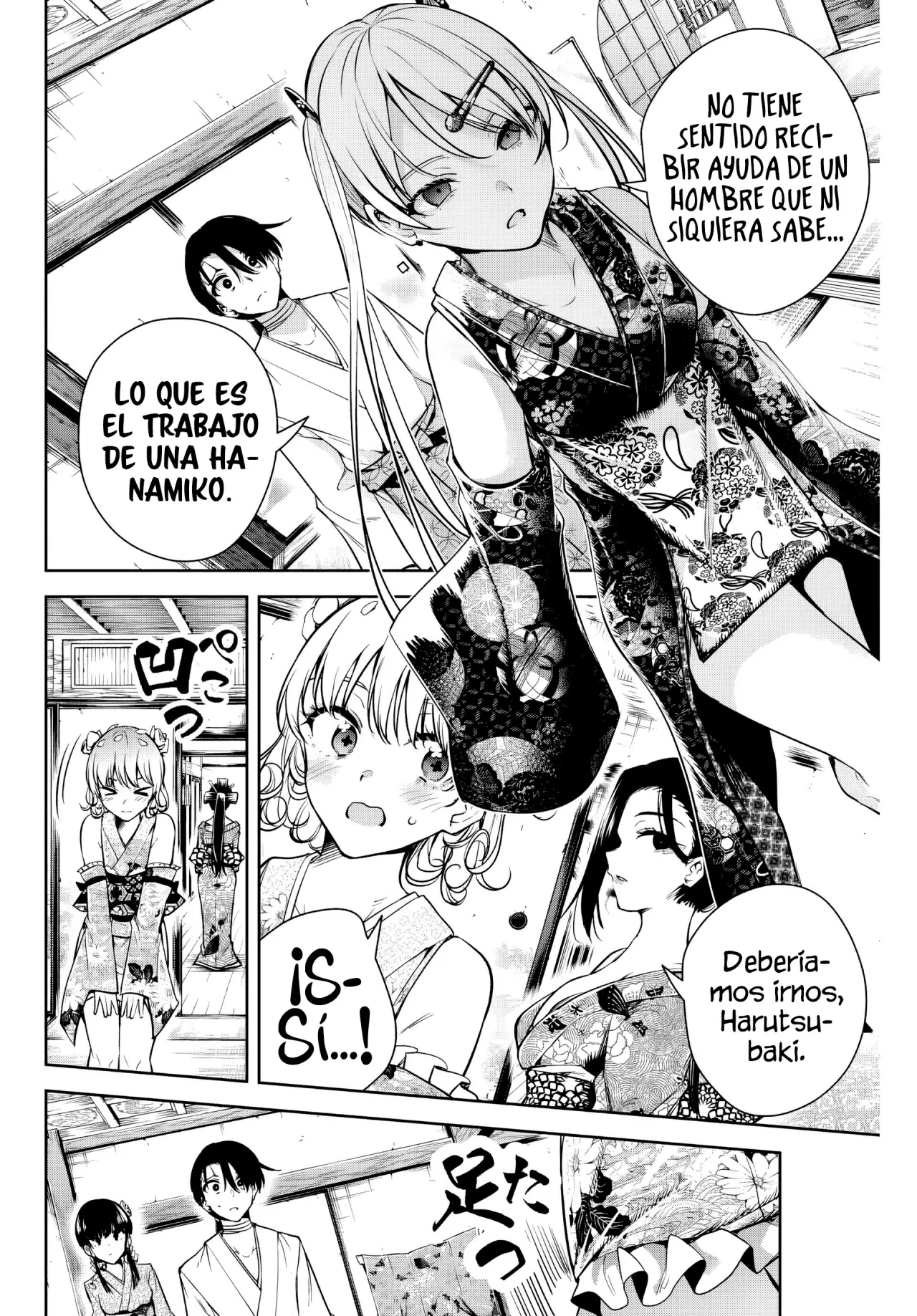 Sakigake no Hanamiko Capítulo 3 - Página 15