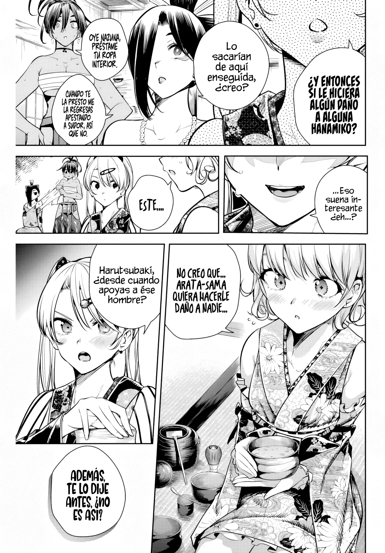 Sakigake no Hanamiko Capítulo 6 - Página 7