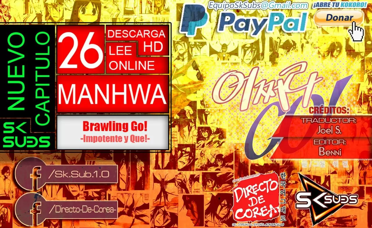 Brawling Go! Capítulo 26 - Página 1