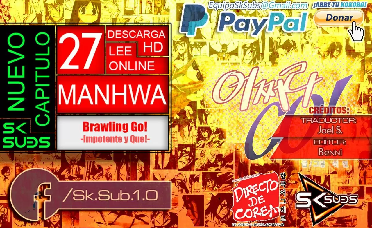 Brawling Go! Capítulo 27 - Página 1