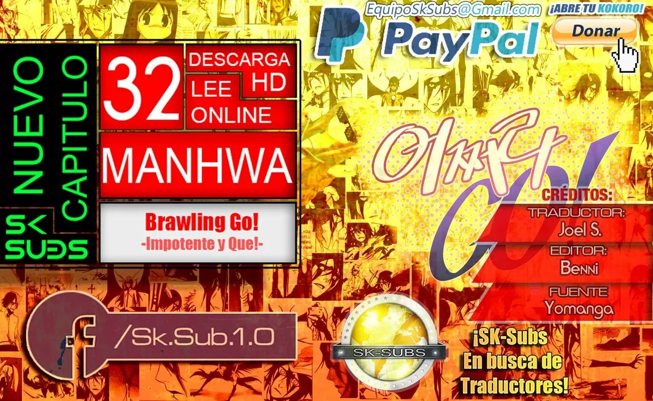 Brawling Go! Capítulo 32 - Página 1