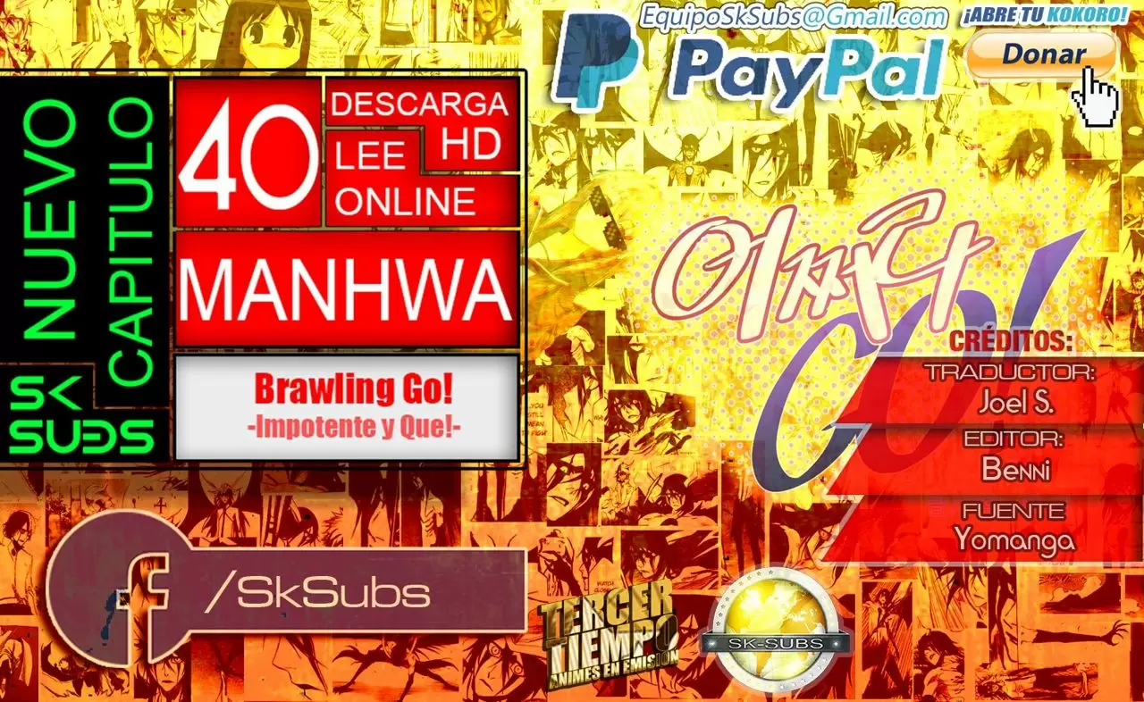 Brawling Go! Capítulo 40 - Página 1