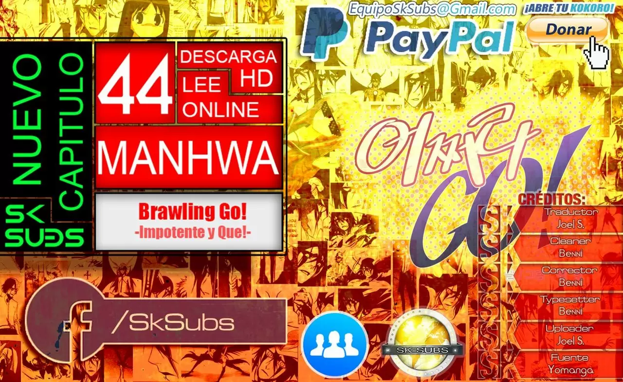 Brawling Go! Capítulo 44 - Página 1
