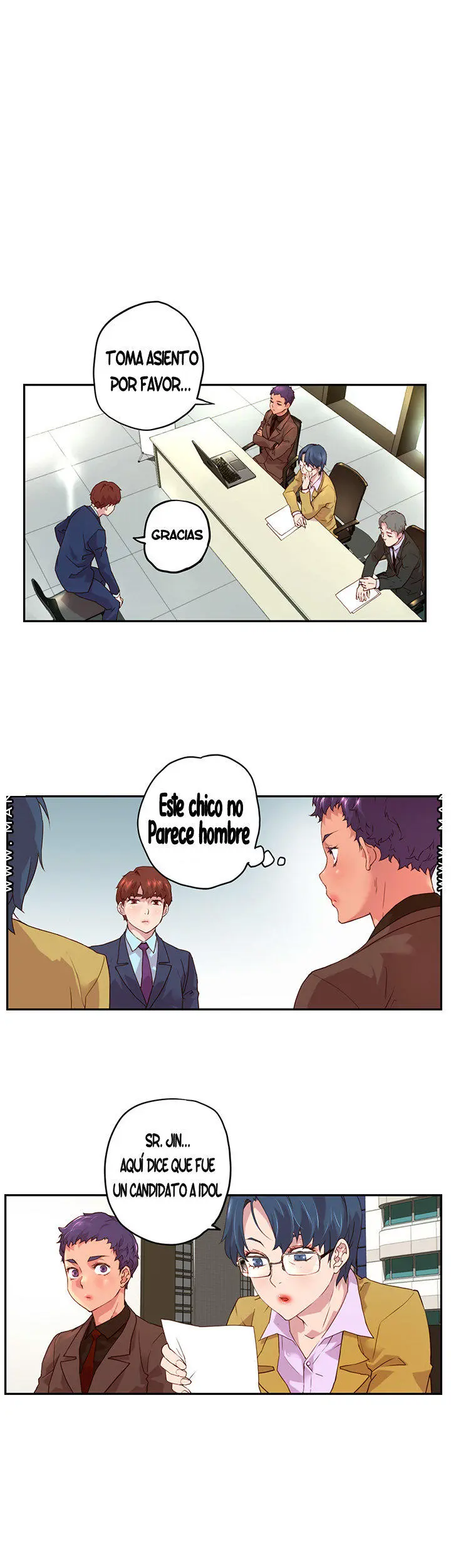 Un empleado diferente Capítulo 1 - Página 7