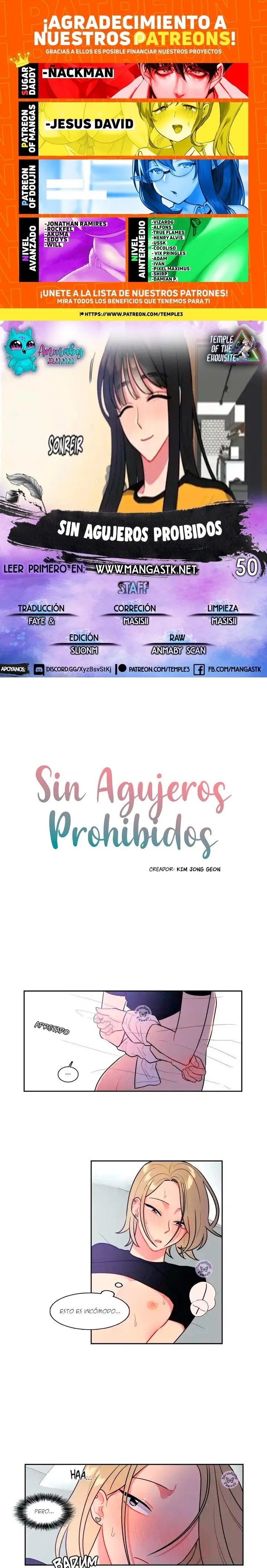 Sin Agujeros Prohibidos Capítulo 50 - Página 1
