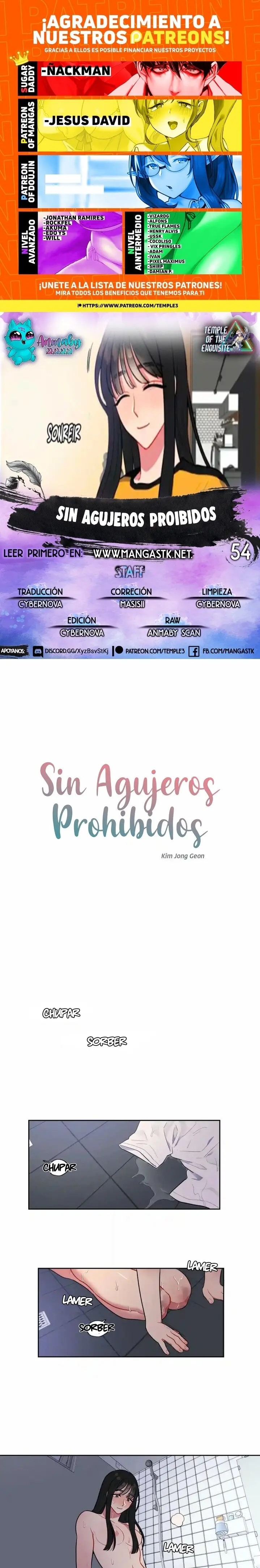Sin Agujeros Prohibidos Capítulo 54 - Página 1