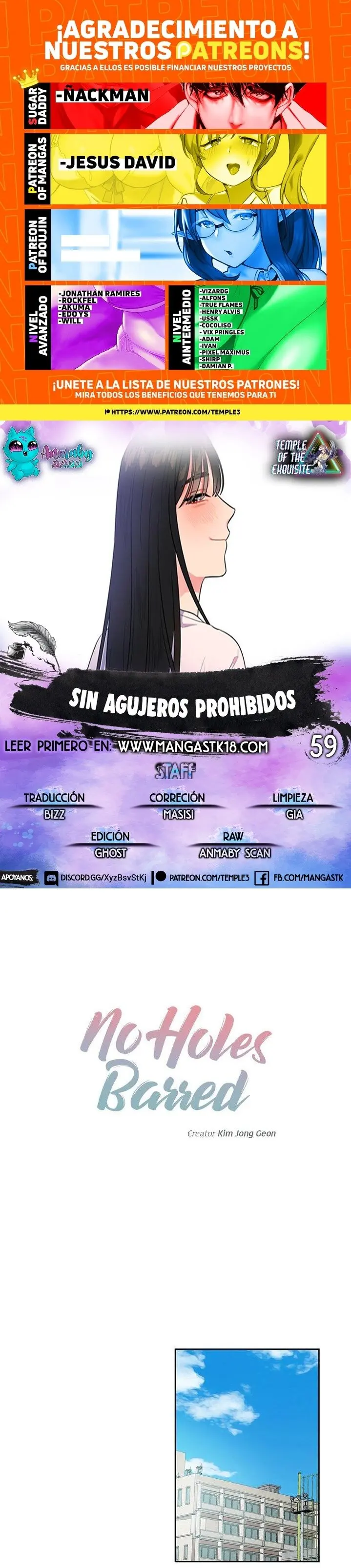 Sin Agujeros Prohibidos Capítulo 59 - Página 1