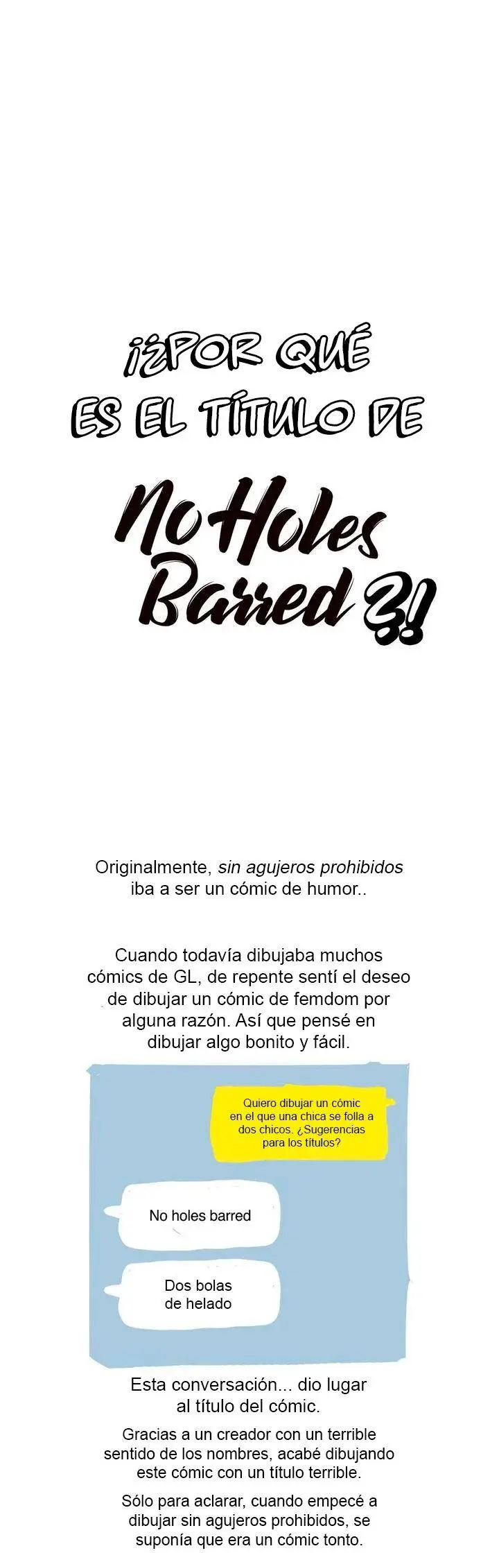Sin Agujeros Prohibidos Capítulo 67.5 - Página 5