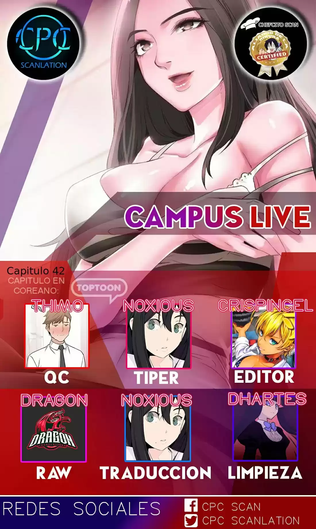 CAMPUS LIVE Capítulo 42 - Página 1
