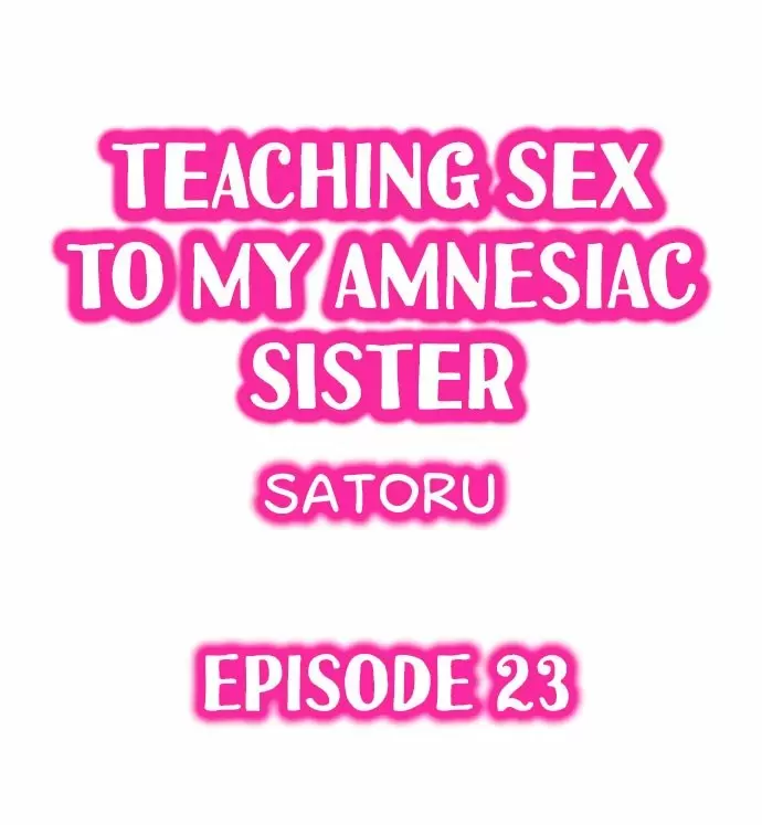 My sister has amnesia - What's Sex? Capítulo 23 - Página 2