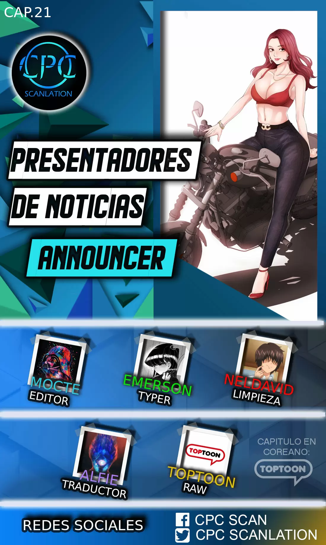 PRESENTADORES DE NOTICIA Capítulo 21 - Página 1