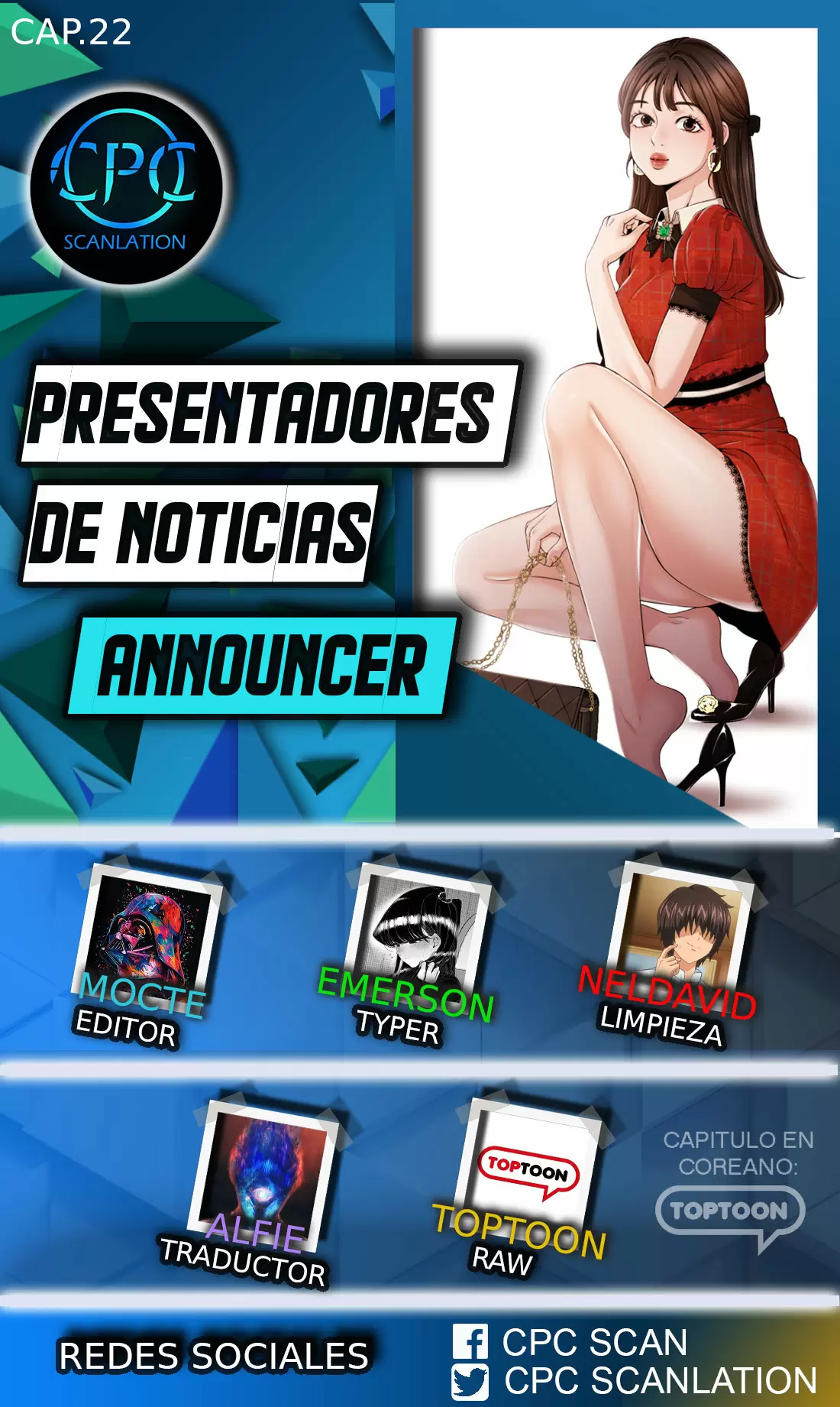 PRESENTADORES DE NOTICIA Capítulo 22 - Página 1