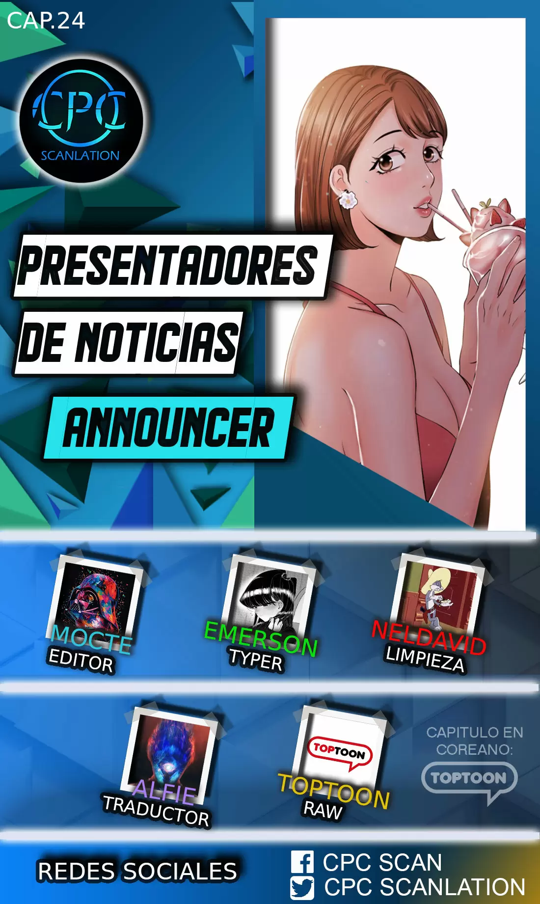 PRESENTADORES DE NOTICIA Capítulo 24 - Página 1