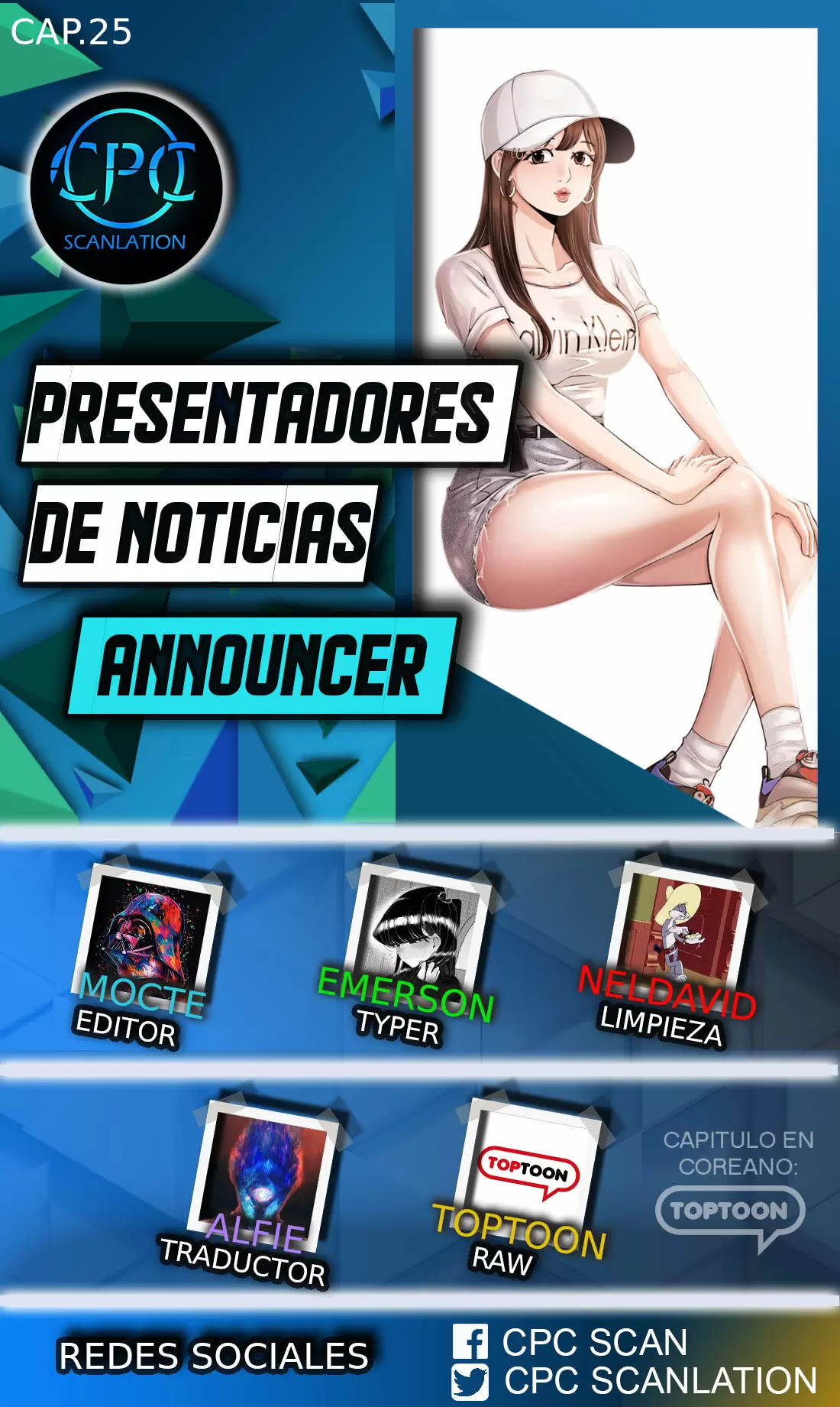 PRESENTADORES DE NOTICIA Capítulo 25 - Página 1