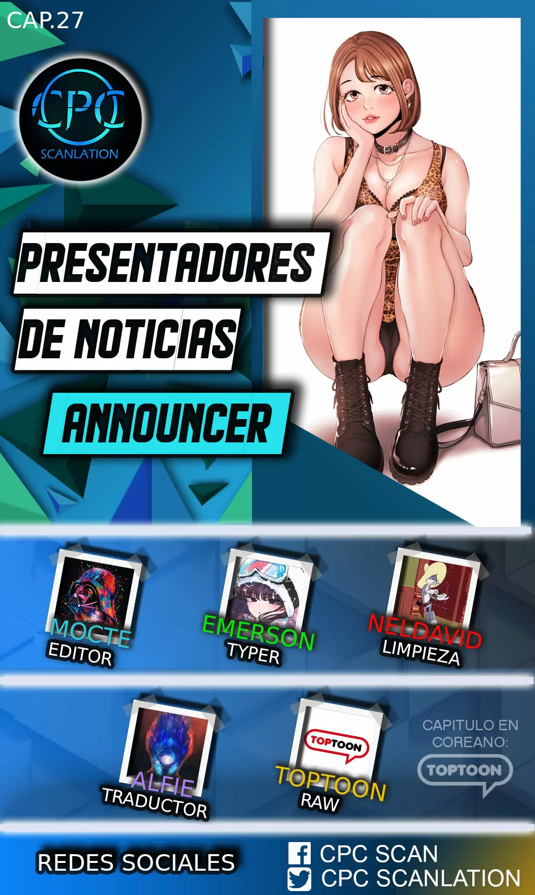 PRESENTADORES DE NOTICIA Capítulo 27 - Página 1