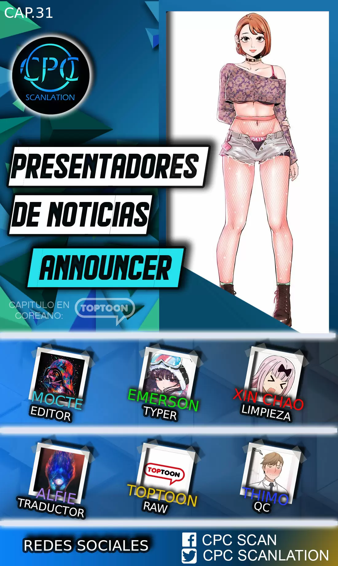 PRESENTADORES DE NOTICIA Capítulo 31 - Página 1