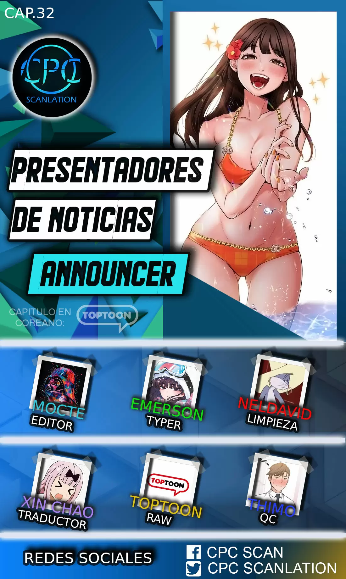 PRESENTADORES DE NOTICIA Capítulo 32 - Página 1