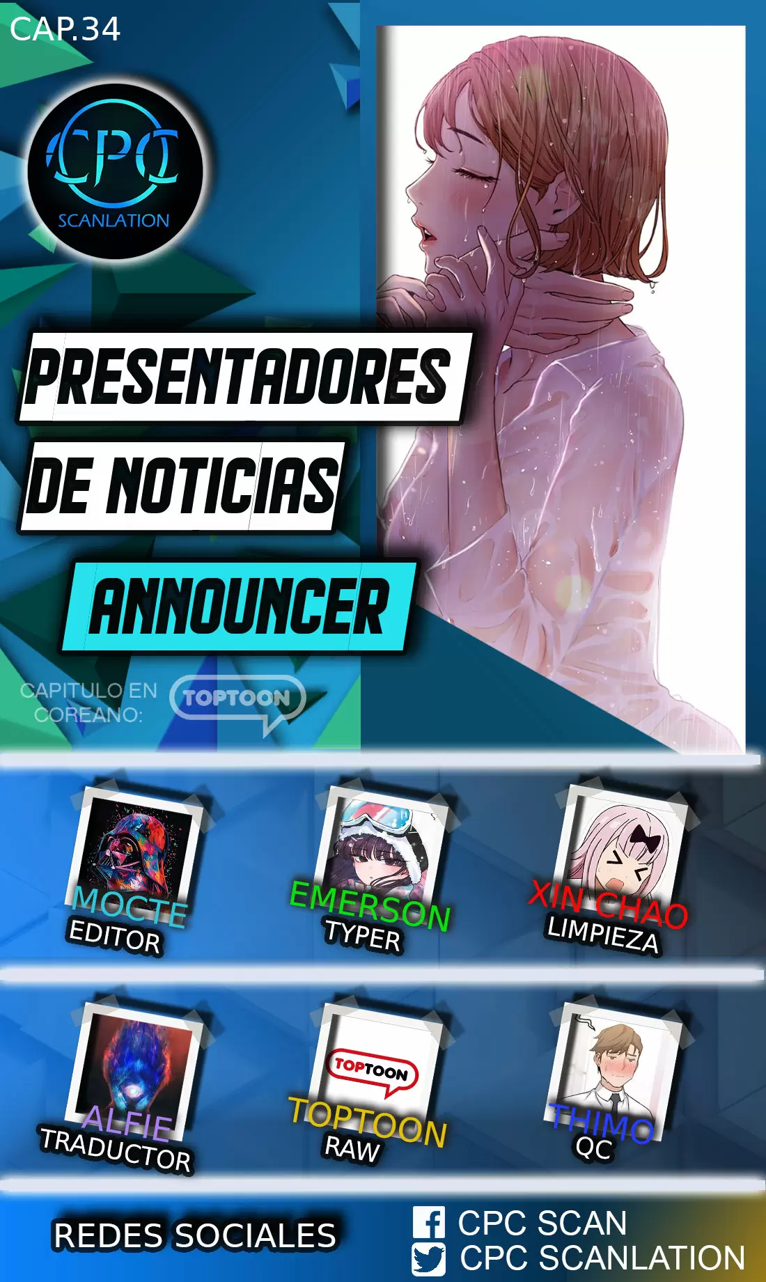 PRESENTADORES DE NOTICIA Capítulo 34 - Página 1