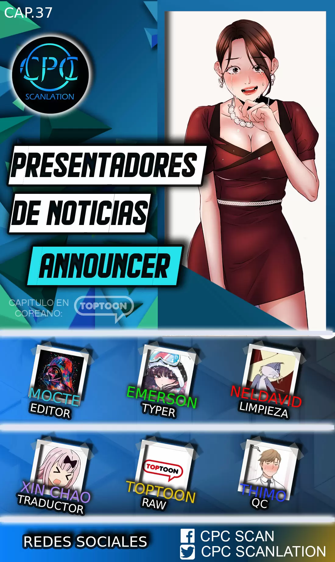 PRESENTADORES DE NOTICIA Capítulo 37 - Página 1