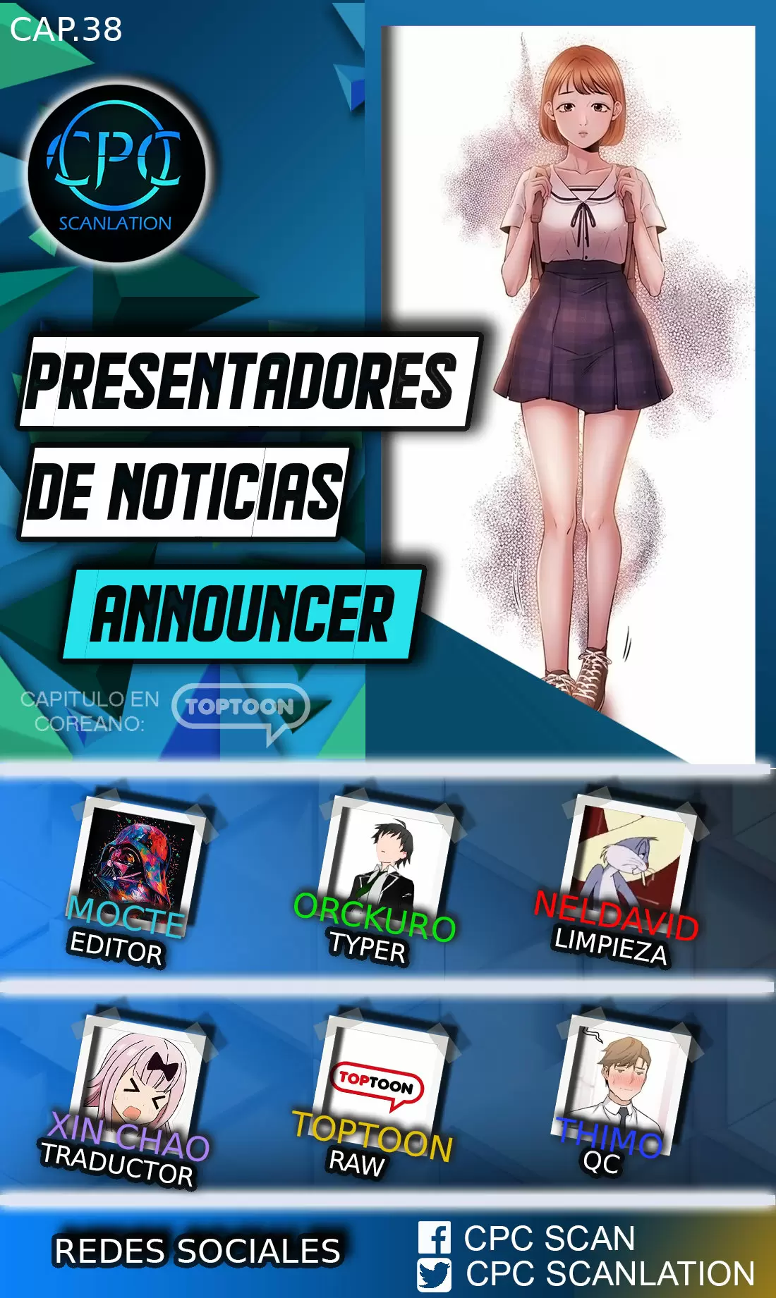 PRESENTADORES DE NOTICIA Capítulo 38 - Página 1