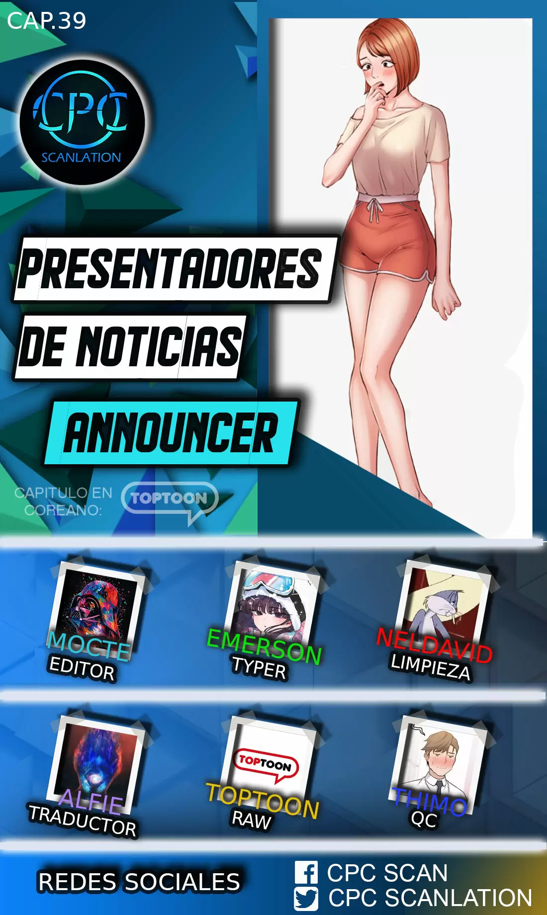 PRESENTADORES DE NOTICIA Capítulo 39 - Página 1