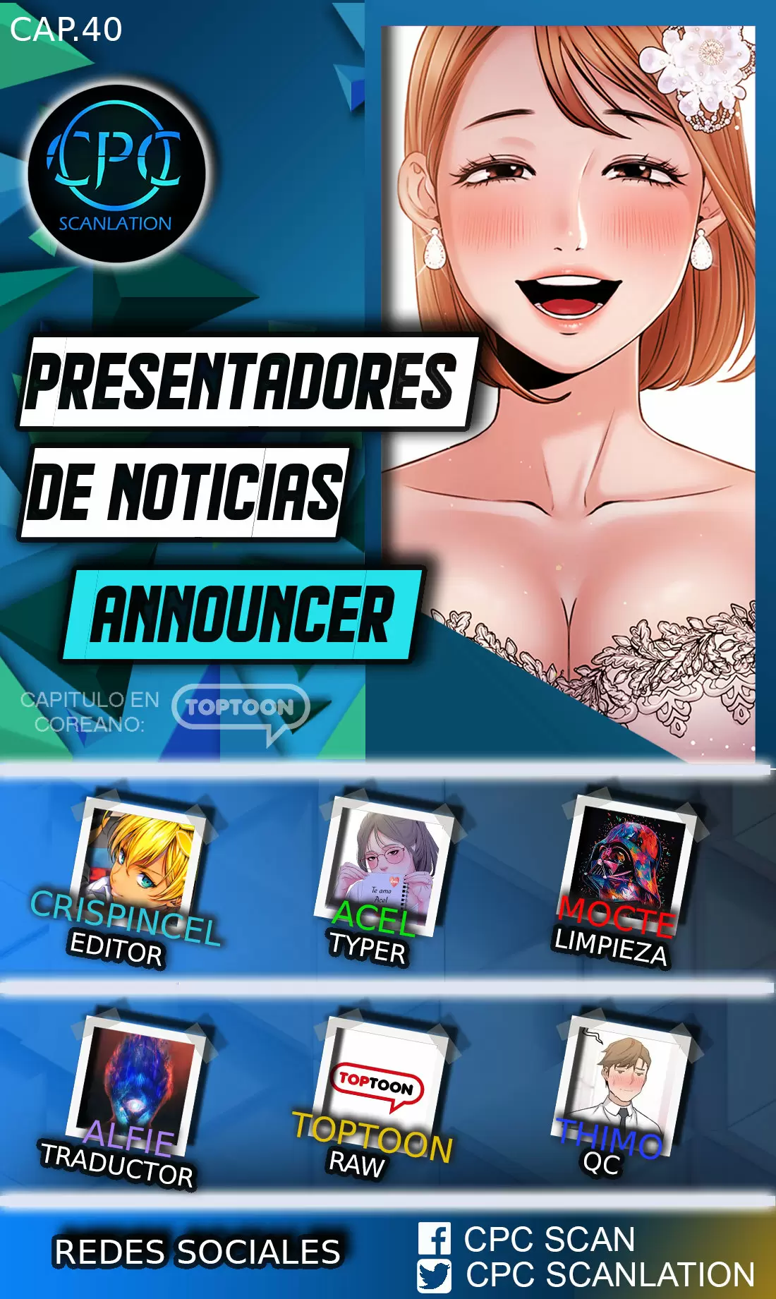 PRESENTADORES DE NOTICIA Capítulo 40 - Página 1