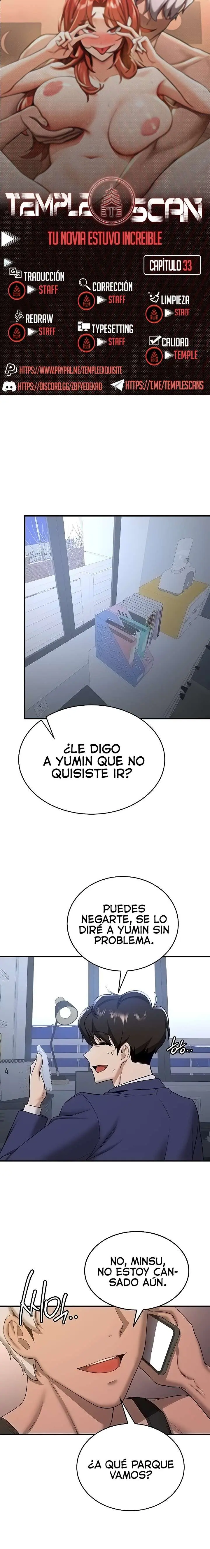 Tu novia esta buena Capítulo 33 - Página 1